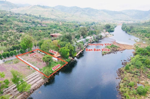 ខេត្តកំពត ដី លក់ ជាប់ទឹកព្រែកធំ រមណីដ្ឋានទឹកឈូ💎