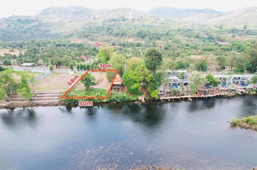 ខេត្តកំពត ដី លក់ ជាប់ទឹកព្រែកធំ រមណីដ្ឋានទឹកឈូ💎