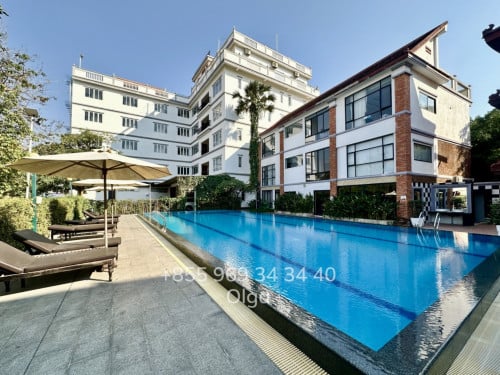🔑     Siem Reap, Apartment with Swimming pool for Rent (#06507)