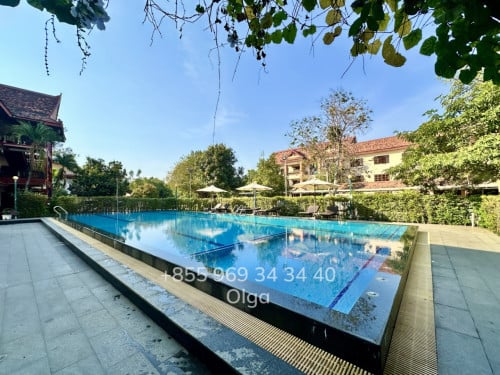 🔑     Siem Reap, Apartment with Swimming pool for Rent (06514)