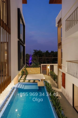🔑  Siem Reap, Apartment with Swimming Pool for Rent (#070)