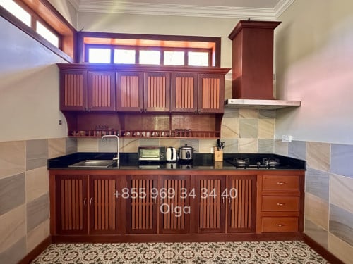 🔑  Siem Reap,  Villa with shared Swimming Pool for Rent (#30804)