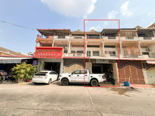 🔰ផ្ទះអាជីវកម្មលក់បន្ទាន់ | នៅបឹងសាឡាងក្បែរផ្សារសំណង់𝟭𝟮