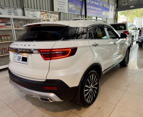 2021 Ford territory ម្ចាស់ដើមទិញថ្មីខ្លាញ់គោថ្នាំសុីនមួយជុំ(ស្កត់1ជុំ)