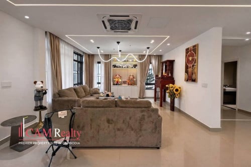 5 Bedrooms Queen A Villa For Rent In Borey Chip Mong Grand Phnom Penh City