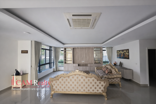 6 BR Corner Queen II Villa For Rent In Borey Chip Mong Grand Phnom Penh City