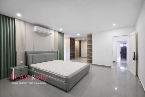 6 BR Corner Queen II Villa For Rent In Borey Chip Mong Grand Phnom Penh City