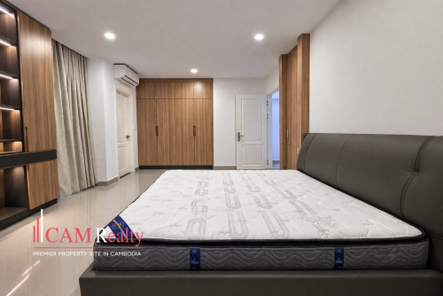 6 BR Corner Queen II Villa For Rent In Borey Chip Mong Grand Phnom Penh City