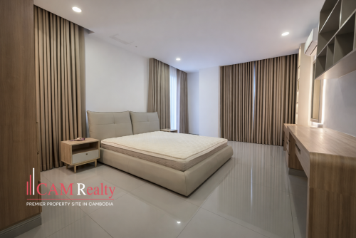 6 BR Corner Queen II Villa For Rent In Borey Chip Mong Grand Phnom Penh City