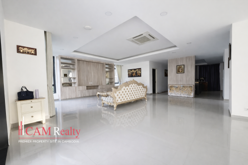 6 BR Corner Queen II Villa For Rent In Borey Chip Mong Grand Phnom Penh City