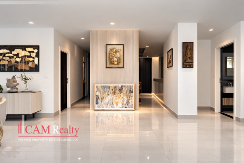 6 BR Corner Queen II Villa For Rent In Borey Chip Mong Grand Phnom Penh City