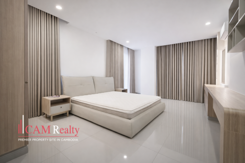 6 BR Corner Queen II Villa For Rent In Borey Chip Mong Grand Phnom Penh City