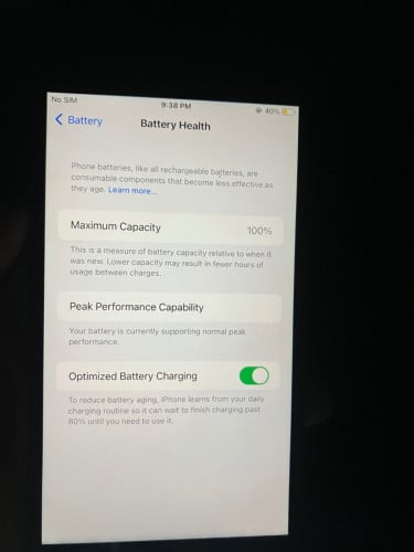 7 plus 128gb battery 100%