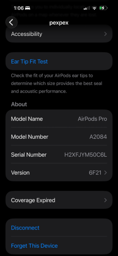 Airpod pro 98%