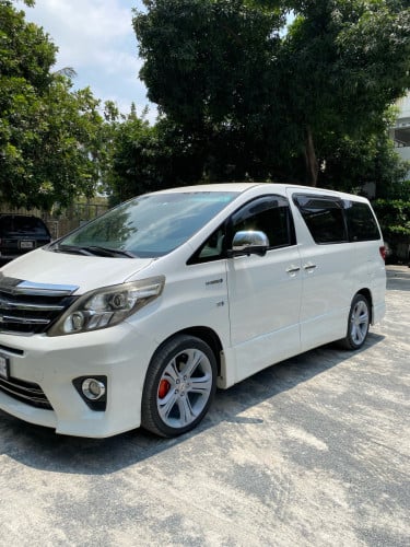 Alphard Hybrid 012 ឈ្មោះម្ចាស់ផ្ទាល់​ ឡានស្អាត​ អត់បុក​ អតច្រេះ​ ប្រភេទឡានមូល