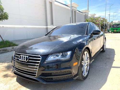 Audi A7 2012 V6 សាំង ម្ចាស់ដេីម ឡានអ្នកប្រេី លេខBY