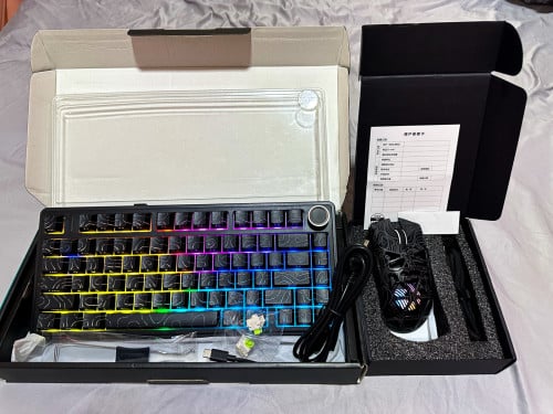 Aula F75 & Sc620 new 99,9% fullbox & accessories