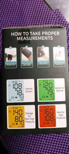 Automatic upper arm blood pressure monitor
