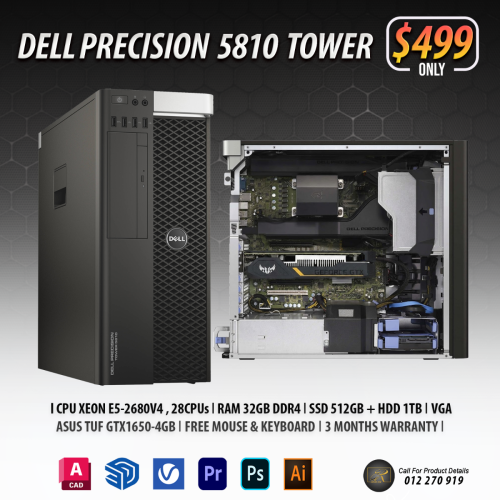 DELL PRECISION 5810 TOWER DESKTOP
