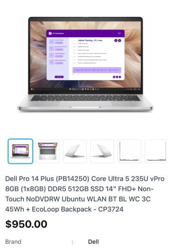Dell Pro 14 2026 (New Box) លក់ធូរៗក្រោមទីផ្សារ