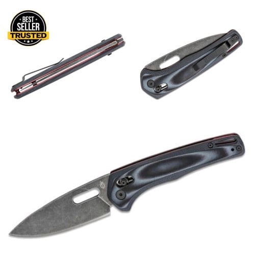 Gerber Sumo Folding Knife 3.875" – Big Blade, G10 Handle