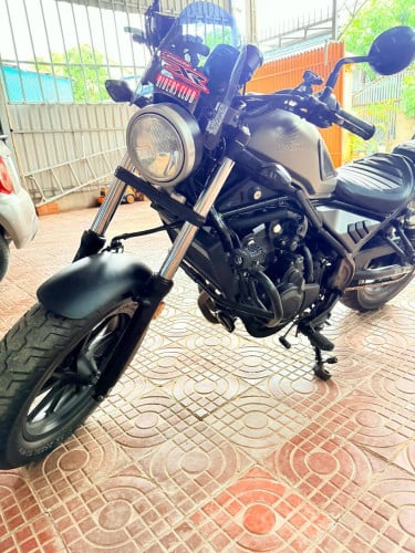 Honda REbell 500CC ម៉តូថ្មី ប្រើបានតិច