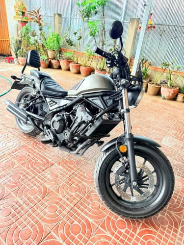 Honda REbell 500CC ម៉តូថ្មី ប្រើបានតិច