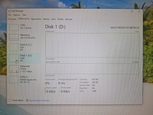 HP Z230 Workstation PC for Sale (i7/16GB/ 256GB SSD+1TB/Quadro K620)