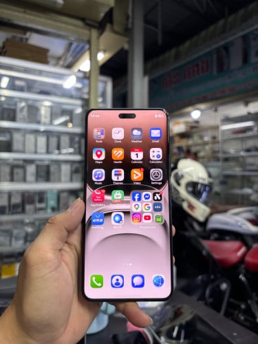 Huawei Nova12pro 256G Ram12G Sim2 CH Bypass ប្រើសុីមWiFi