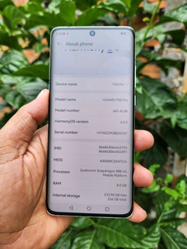 Huawei P50 Pro 8g/256g_CH(វៃដូរបាន)👉$145