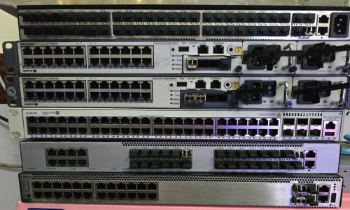 Huawei, Ruijie, Alcatel switch 10G/1G