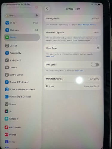 Ipad A16 256GB LLA WIFI