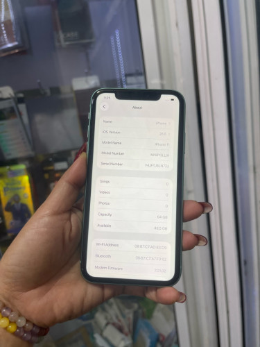 iPhone 11/64GB/87%តួរស្អាតសុីនសានុំ