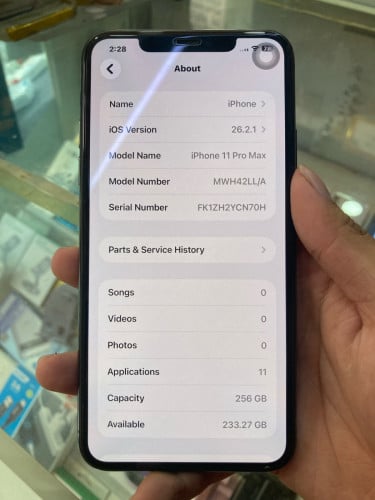 iPhone 11 Pro Max LL/A 256GB