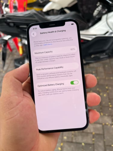iPhone 12 64G JA សានុំណែន ថ្មសុីន 83% 1xx$ ភ្នំពេញ 098390490