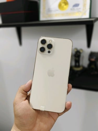 iPhone 12 Pro max 128g LL/A សានុំណែន ស្អាត98%
