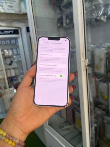iPhone 13/128GB/CHថ្ម90%តួរស្អាតសុីនសានុំ