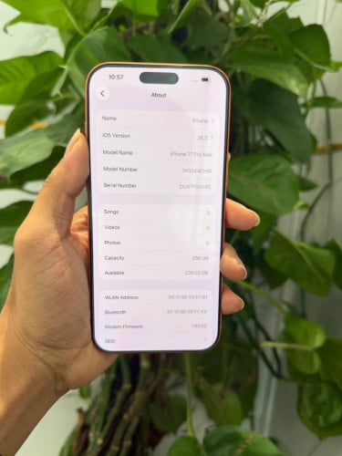 iPhone 17 pro max សំណុំហ្សុីន