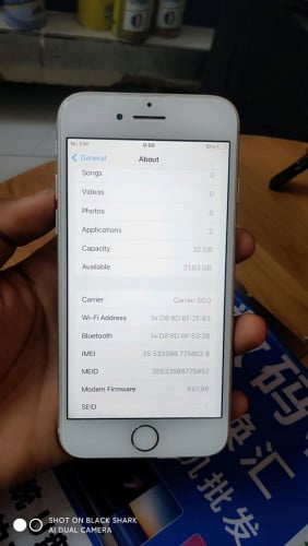 iPhone 7G Sin all battery 84% ប្រេីខ្លួនឯង
