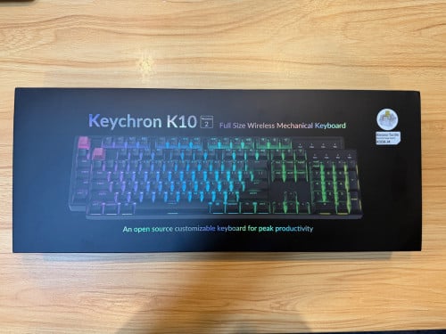Keychron K10 v2 Full Size Wireless Keyboard 99% New