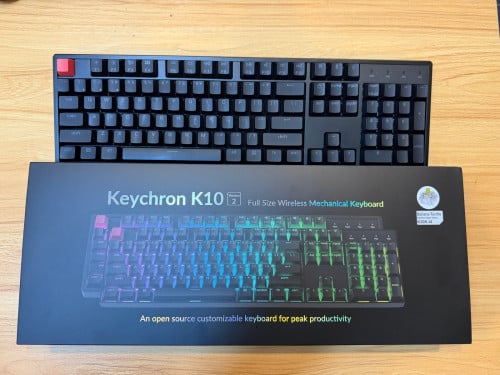 Keychron K10 v2 Full Size Wireless Keyboard 99% New