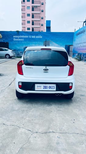 KIA morning f sport full ម្ចាស់ដេីម ធានាឡានអត់បុក អត់ច្រេះទឹកថ្នាំហ្សុិន99% ឯកសាម្ចាស់ដេីមទី1full