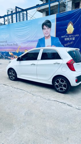 KIA morning f sport full ម្ចាស់ដេីម ធានាឡានអត់បុក អត់ច្រេះទឹកថ្នាំហ្សុិន99% ឯកសាម្ចាស់ដេីមទី1full