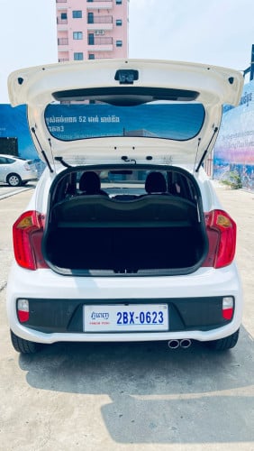 KIA morning f sport full ម្ចាស់ដេីម ធានាឡានអត់បុក អត់ច្រេះទឹកថ្នាំហ្សុិន99% ឯកសាម្ចាស់ដេីមទី1full