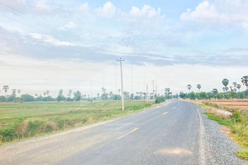 Land for Sale along 30m wide asphalt road, near National Road 2 & New Airport