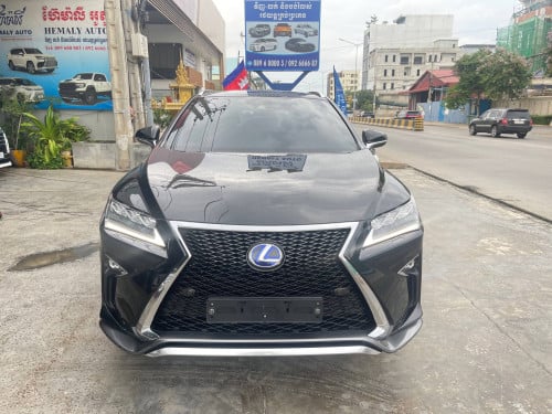 Lexus Rx450h 2018 F-Sport Full Options ទឹកថ្នាំស្សុីន មួយជុំ