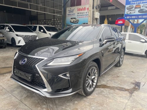 Lexus Rx450h 2018 F-Sport Full Options ទឹកថ្នាំស្សុីន មួយជុំ