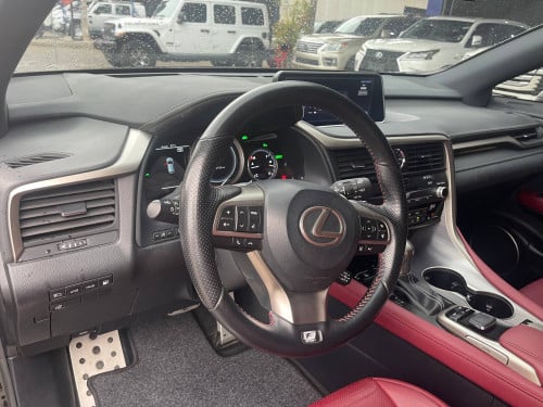 Lexus Rx450h 2018 F-Sport Full Options ទឹកថ្នាំស្សុីន មួយជុំ