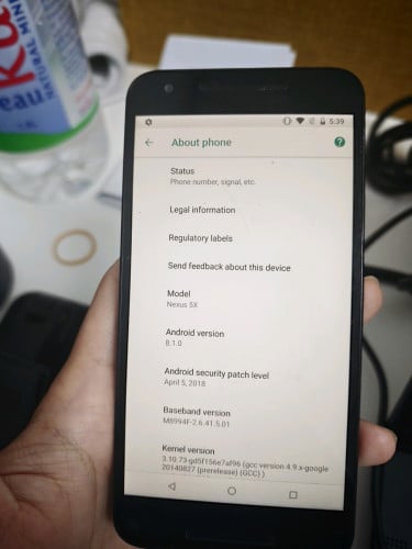 LG nexus 5