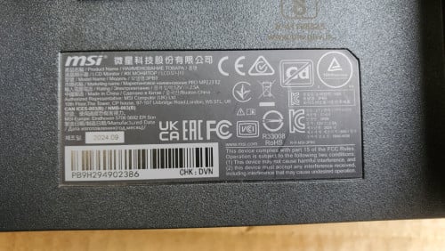Monitor MSI Pro MP223 E2 22 inch FHD IPS 100Hz មួយទឹកស្អាតៗ
